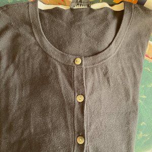 NWT Womens' Talbots Black Cardigan Size Medium